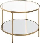 HAKU Beistelltisch "Sofatisch, Wohnzimmertisch" 1 Stk. tlg. rund - aus Metall...