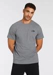 The North Face T-Shirt "M SS SIMPLE DOME TEE" sportlicher Stil, mit Logodrucken,