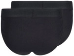 Slip SKINY "Slip 2er Pack", Herren, Gr. XXL, schwarz, Obermaterial: 100% Baumwolle
