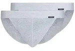 Slip SKINY "Slip 2er Pack", Herren, Gr. S, grau, Obermaterial: 100% Baumwolle...