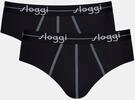 sloggi Midislip "men Start" sportliche geschnitten, ohne Eingriff, Cotton-Mix