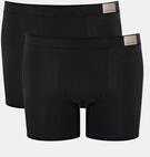 Boxershorts SLOGGI "Men GO Natural", Herren, Gr. S, schwarz, Single Jersey,