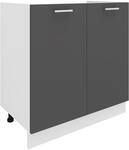 VCM Unterschrank "Sp&uuml;lunterschrank Breite 80 cm Sp&uuml;lenschrank Esilo" 1 Stk. tlg.