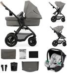 Kinderkraft Kombi-Kinderwagen "MOOV 2 Air 3IN1" 27 kg mit Luftreifen