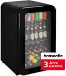 Hanseatic Getr&auml;nkek&uuml;hlschrank "HBC115ERBH" 83,5 cm hoch 55 cm breit inkl. 3...