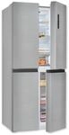 exquisit Multi Door "MD425-150-040C inoxlook" 180 cm hoch 79 cm breit