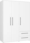 FORTE Kleiderschrank "Mokkaris, zeitloses Design, 3&ndash;4 T&uuml;ren, Made in Europe" B/H/T