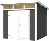 LASITA MAJA Gartenhaus "Kibo 3" Blockbohlenhaus 28mm