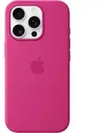 APPLE Smartphone-H&uuml;lle "iPhone 16 Pro Silikon Case mit MagSafe", pink (fuchsia),