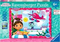 Puzzle RAVENSBURGER "Katzenabenteuer", bunt, Puzzles, KinderB:49cm H:36cm, Pappe,