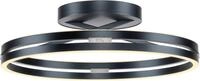 NEUHAUS PURE LED Deckenleuchte "PURE Loop", mystic grau, 1, &Oslash; 60cm H: 17,8cm, 1