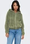 ONLY "ONLNEWANNA CONTACT SHERPA JKT OTW NOOS" mit Kapuze Kunstfaser