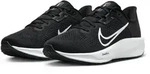 Laufschuh NIKE "WMNS QUEST 6", Damen, Gr. 40, schwarz, wei&szlig;, iron grau, Textil,