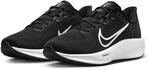 Laufschuh NIKE "WMNS QUEST 6", Damen, Gr. 40, schwarz, wei&szlig;, iron grau, Textil,