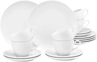 Seltmann Weiden Kaffeeservice "Geschirr-Set, 18 Teile, Amina" Tassen, Untertassen,