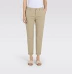 MAC Chinohose "CHINO turn up" mit dezentem Glanz, elegant und sportiv zugleich