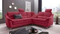 OTTO home Ecksofa "Cardoso L-Form" Federkern, wahlweise mit Bett, Schubkasten,