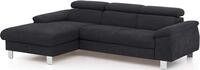 COTTA Ecksofa "Komaris L-Form, B: 244 cm" mit Kopfteilverstellung, optional