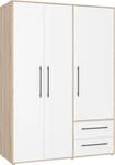 FORTE Kleiderschrank "Mokkaris, zeitloses Design, 3&ndash;4 T&uuml;ren, Made in Europe" B/H/T