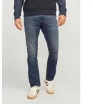 Regular-fit-Jeans JACK & JONES "JJICLARK im Used-Look, Stretchkomfort und niedrige