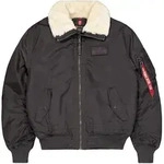 Bomberjacke ALPHA INDUSTRIES "B-15 III TT Two Tone", Herren, Gr. S, grau (vintage