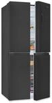 exquisit Multi Door "MD425-150-040C inoxlook-az" 180 cm hoch 79 cm breit