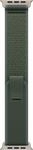 APPLE Smartwatch-Armband "Trail Loop", grün (grün, titan natur), 14,5-22cm, Apple APPLE Smartwatch-Armband "Trail Loop", grün (grün, titan natur), 14,5-22cm, Apple
