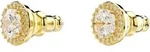 Paar Ohrstecker SWAROVSKI "Schmuck Geschenk Una Ohrringe", gelb (gelbgoldfarben,