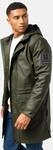 Stone Harbour Regenmantel "Verdaan" Wasserdichter Regenparka mit Fleece-Innenfutter