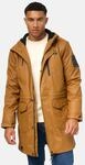 Stone Harbour Regenmantel "Verdaan" Wasserdichter Regenparka mit Fleece-Innenfutter