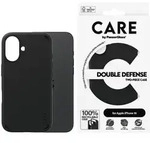 CARE BY PANZERGLASS Handyh&uuml;lle "Double Defence Case f&uuml;r Apple iPhone 16", schwarz,