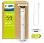 Philips Elektrorasierer "Intimate QP1924/30" 2 Stk. Aufs&auml;tze bidirektionales Trimmen