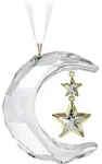 Dekoh&auml;nger SWAROVSKI "Kristall Sammelfigur Holiday Magic Mond Ornament", wei&szlig;