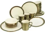 CreaTable Kombiservice "Modern Industrial", (Set, 16 tlg., Kaffeeservice und CreaTable Kombiservice "Modern Industrial", (Set, 16 tlg., Kaffeeservice und