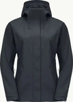 Jack Wolfskin Outdoorjacke "KAMMWEG 2L JKT W" mit Kapuze phantom Damen