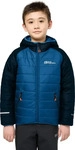 Jack Wolfskin Steppjacke "ZENON f&uuml;r Kinder" mit Kapuze mit Kapuze, winddicht,