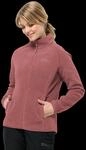 Jack Wolfskin Fleecejacke "MOONRISE FZ W" mit Stehkragen, atmungsaktiv, leicht,