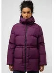 Daunenjacke JACK WOLFSKIN "KIRSCHALLEE JKT W", Damen, Gr. XS, lila (berry, jam),