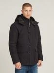 Parka G-STAR "Vodan Padded Hooded Jacke", Herren, Gr. XS, dk schwarz,...