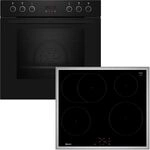 NEFF Elektro-Herd-Set "E2CCG6AK4" Pyrolyse-Selbstreinigung Einzigartiges