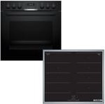 BOSCH Flex-Induktions-Herd-Set "HEG517BB4" Flex-Induktion f&uuml;r gro&szlig;e T&ouml;pfe &