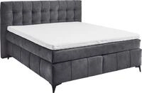 ED EXCITING DESIGN Boxspringbett "Oregon" inkl. Duo-Matratze - Kokosmatte,