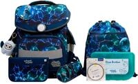 SCHOOL-MOOD Schulranzen "Timeless Pro" mit LED-Patchy