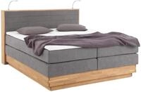 Home affaire Boxspringbett "Cavan" Eiche, inkl. Bettkasten & Topper, verschiedene