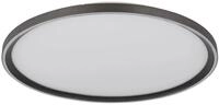 GLOBO LIGHTING LED Deckenleuchte "DUBLIN", grau, 1, &Oslash; 50cm H: 5,5cm, 1 Stk.,