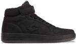 Sneaker LOTTO, Herren, Gr. 36, schwarz (schwarz, dunkelgrau), Synthetik, Schuhe