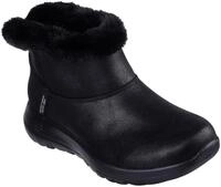 Winterboots SKECHERS "ON-THE-GO JOY-COZY DREAM", Damen, Gr. 35, schwarz, Lederimitat,