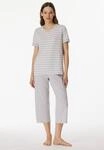 Schiesser Schlafanzug "Casual Essentials" mit modisch umgeschlagenen &Auml;rmeln