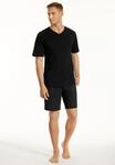 uncover by SCHIESSER Shorty "Uncover Nightwear" 2 tlg. V-Ausschnitt, Kurzarm, Kurze