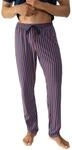 Mey Pyjamahose "Graphic Stripes" Interlock-Jersey